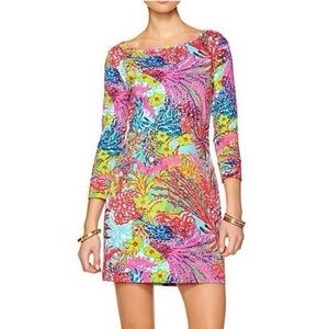 Lilly Pulitzer Floral Marlowe Pima Cotton Dress